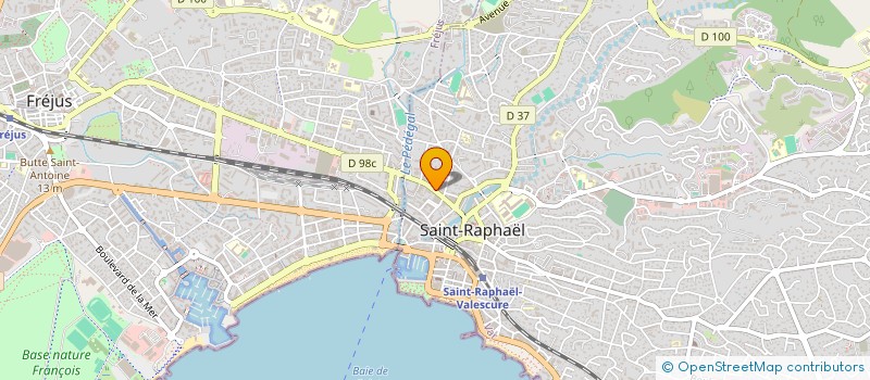 localisation de l'entreprise MADAME YAMINA SAIAH à SAINT-RAPHAEL
