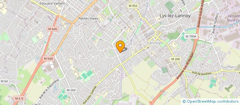 localisation de l'entreprise MADAME YAMINA SMAILI  HEM