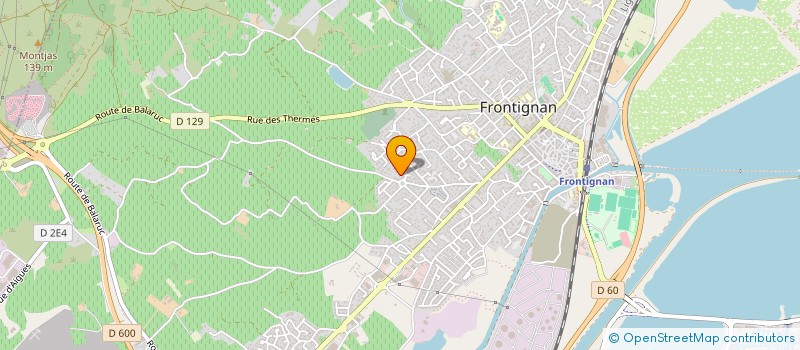 localisation de l'entreprise MADAME YAMINA TAIEB à FRONTIGNAN