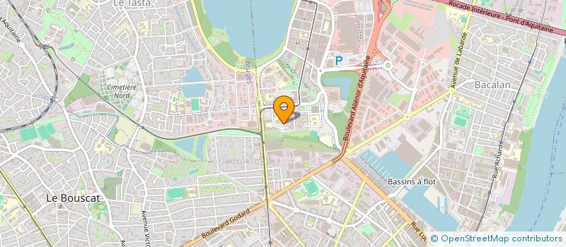 localisation de l'entreprise MADAME YAMINA TOUZOUTI à BORDEAUX