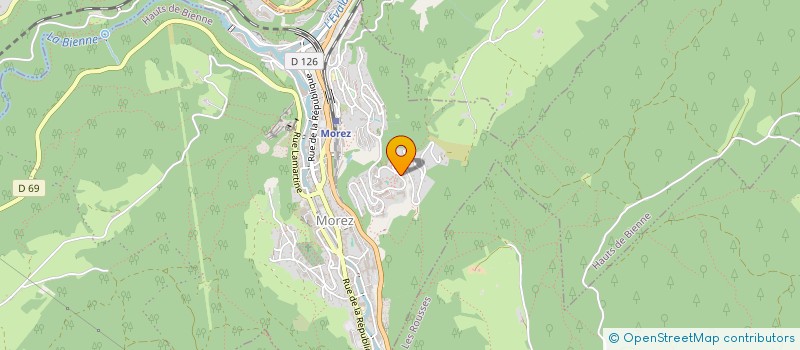 localisation de l'entreprise MADAME YAMINA ZAABAR  HAUTS DE BIENNE