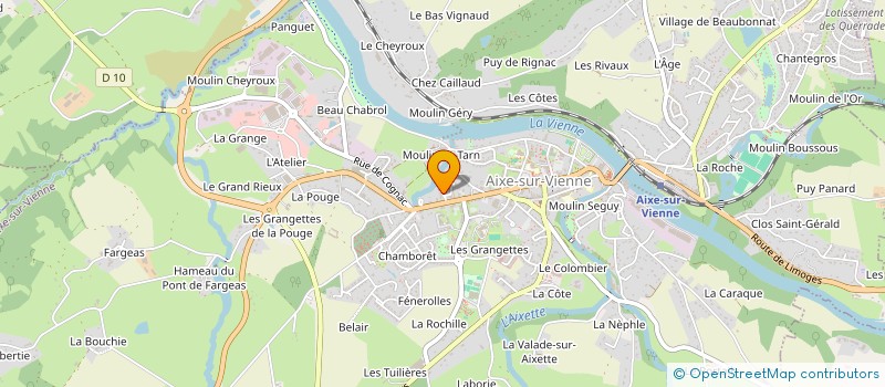localisation de l'entreprise MADAME YAMINA ZANNOUH à AIXE-SUR-VIENNE
