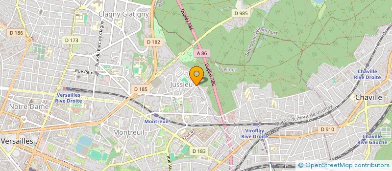 localisation de l'entreprise MADAME YAMINA ZIBHA à VERSAILLES