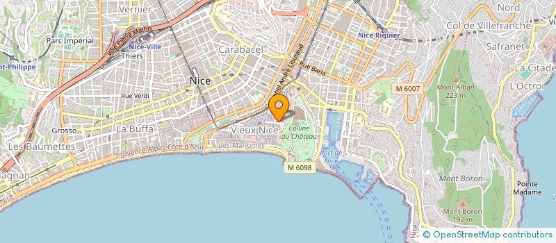 localisation de l'entreprise MADAME YAMNA FILALI à NICE