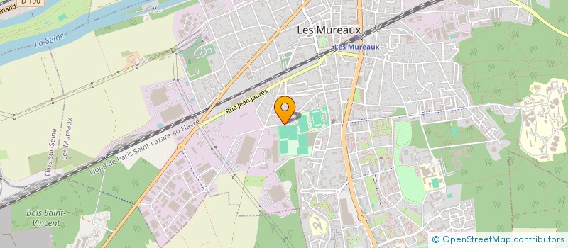 localisation de l'entreprise MADAME YAMNA IDMBAREK à LES MUREAUX