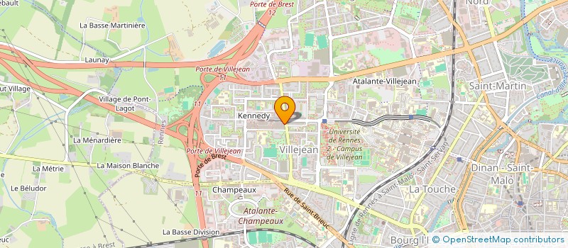 localisation de l'entreprise MADAME YAMNA YOUNOUSSA à RENNES