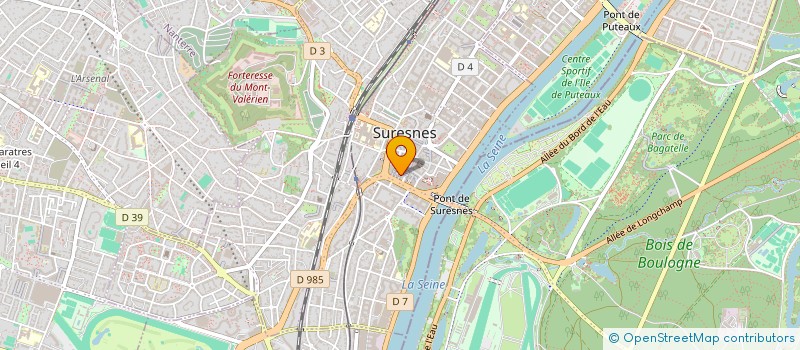 localisation de l'entreprise MADAME YAN FENG à SURESNES