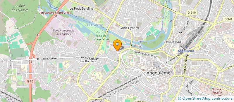 localisation de l'entreprise MADAME YAN GE à ANGOULEME