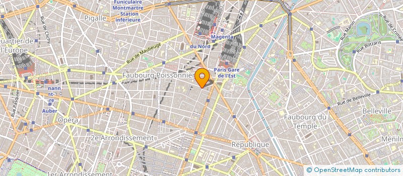 localisation de l'entreprise MADAME YAN WU à PARIS