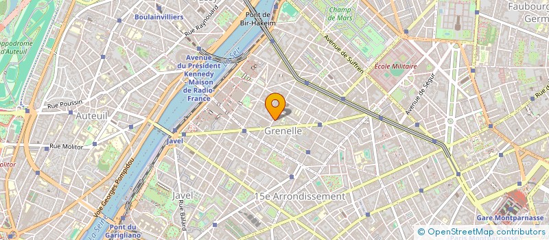 localisation de l'entreprise MADAME YAN ZHANG  PARIS