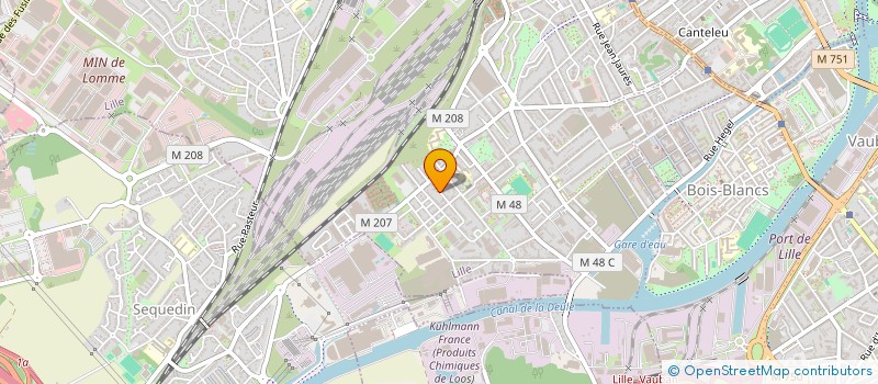 localisation de l'entreprise MADAME YAN ZHENG à LILLE