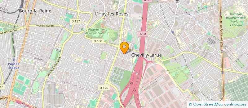 localisation de l'entreprise MADAME YANA BERNARDET à CHEVILLY-LARUE