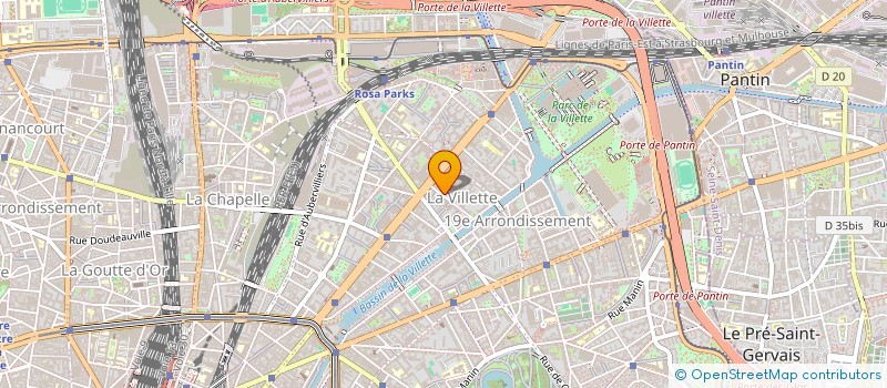 localisation de l'entreprise MADAME YANA KALENIK  PARIS