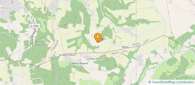 localisation de l'entreprise MADAME YANA KHROMOVA à CHAPONNAY