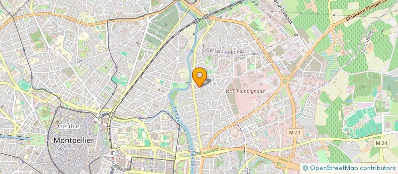 localisation de l'entreprise MADAME YANA PALAMARYUK à MONTPELLIER