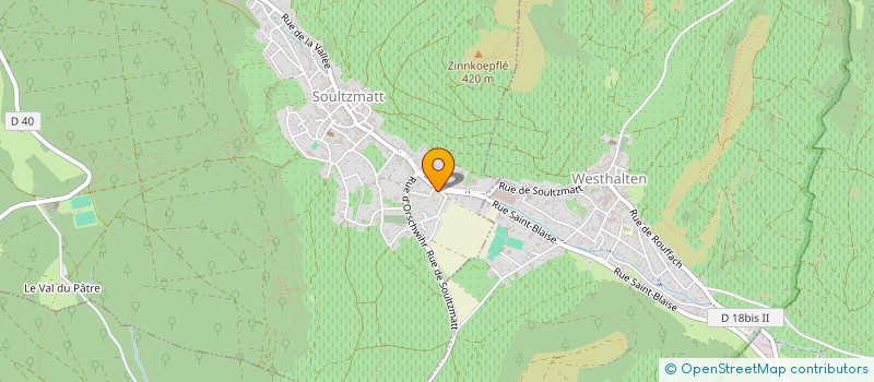 localisation de l'entreprise MADAME YANA SUHORUKOVA  SOULTZMATT