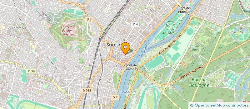 localisation de l'entreprise MADAME YANA TSINYK à SURESNES