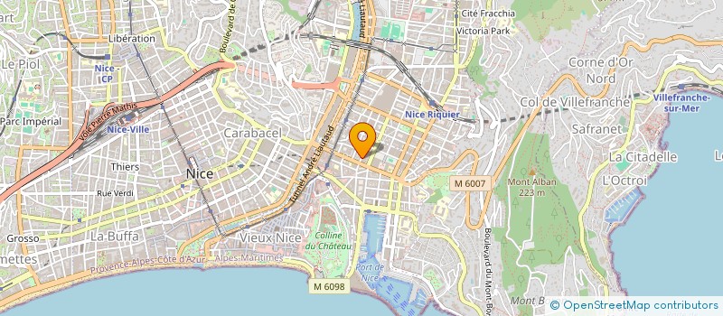 localisation de l'entreprise MADAME YANA VLADYKINA à NICE