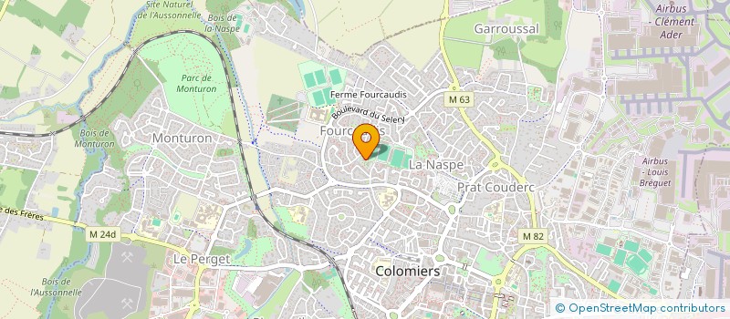 localisation de l'entreprise MADAME YANAN CHEN à COLOMIERS
