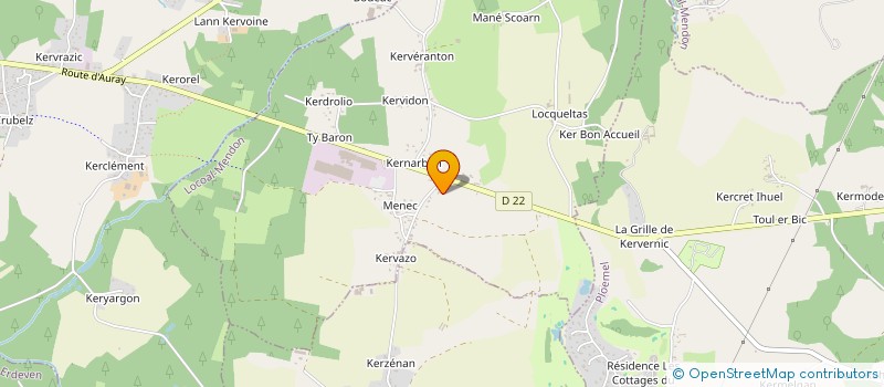 localisation de l'entreprise MADAME YANAN WANG  LOCOAL-MENDON