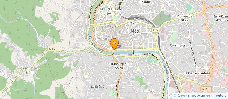 localisation de l'entreprise MADAME YANET RAMIREZ SOSA à ALES