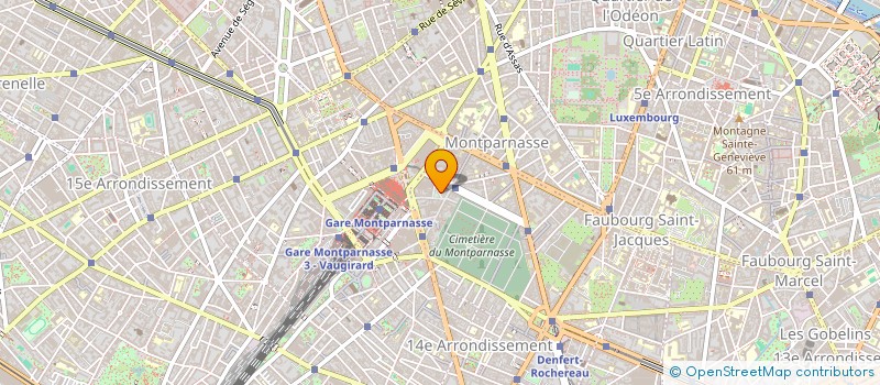 localisation de l'entreprise MADAME YANG-MIN KIM  PARIS