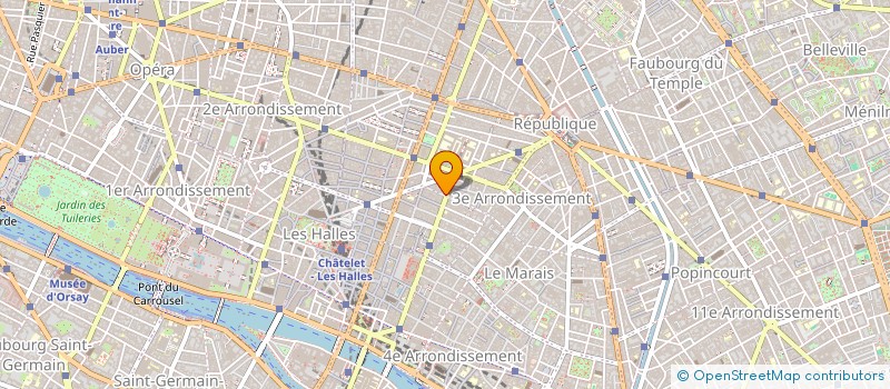 localisation de l'entreprise MADAME YANGLUYAO ZOU  PARIS