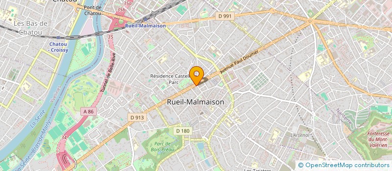 localisation de l'entreprise MADAME YANGOU SHI à RUEIL-MALMAISON