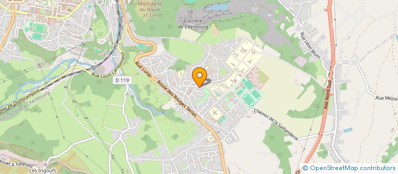 localisation de l'entreprise MADAME YANICE PETREIN  CHERBOURG-EN-COTENTIN