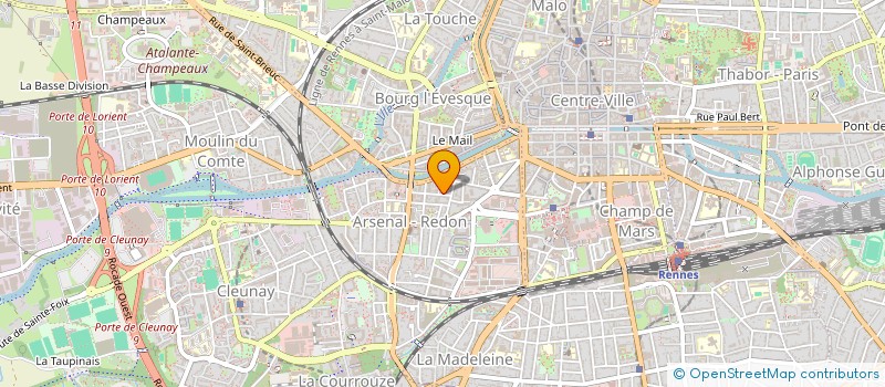 localisation de l'entreprise MADAME YANN FURIC  RENNES