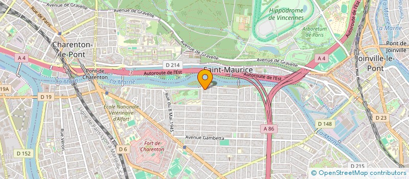localisation de l'entreprise MADAME YANN LE GOHALEN à MAISONS-ALFORT