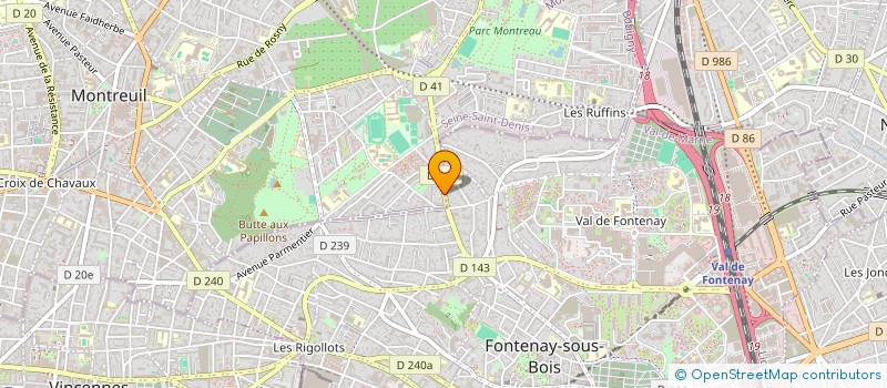 localisation de l'entreprise MADAME YANNA HADJIDJ à MONTREUIL