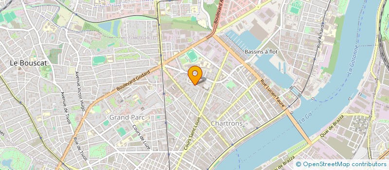 localisation de l'entreprise MADAME YANNA NSIMBA  BORDEAUX