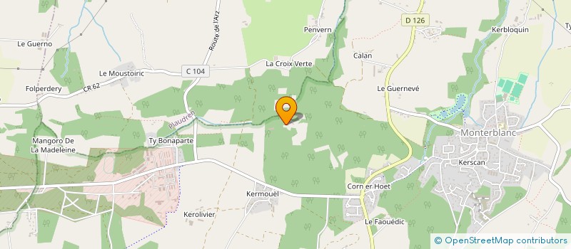 localisation de l'entreprise MADAME YANNE ARCHAMBEAUD  MONTERBLANC