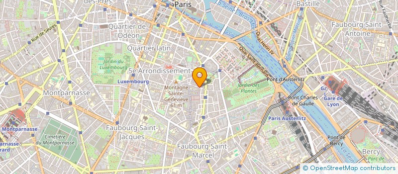 localisation de l'entreprise MADAME YANNE CAVANNA  PARIS