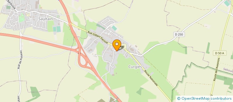 localisation de l'entreprise MADAME YANNE DESAUNOIS  CURGIES