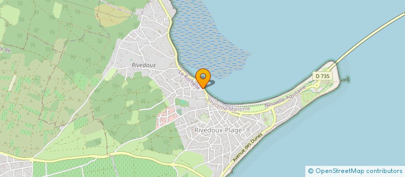 localisation de l'entreprise MADAME YANNIC VERNAZ-FRANCHY  RIVEDOUX-PLAGE