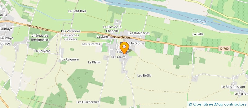 localisation de l'entreprise MADAME YANNICK BILLON à SAZILLY