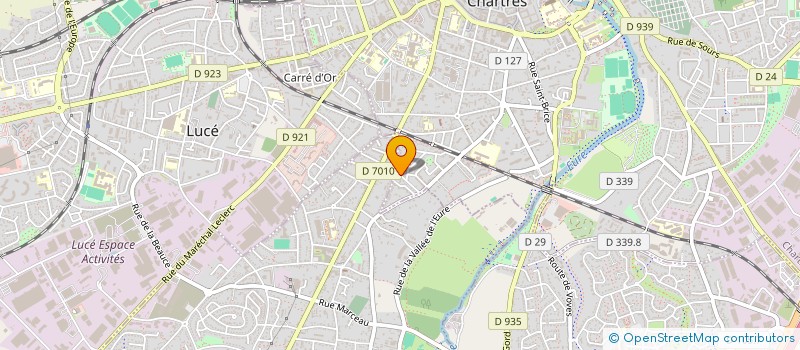 localisation de l'entreprise MADAME YANNICK BOCHARD à CHARTRES