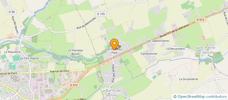 localisation de l'entreprise MADAME YANNICK BOUDRIE  SAINT-ANDRE-DE-L'EPINE