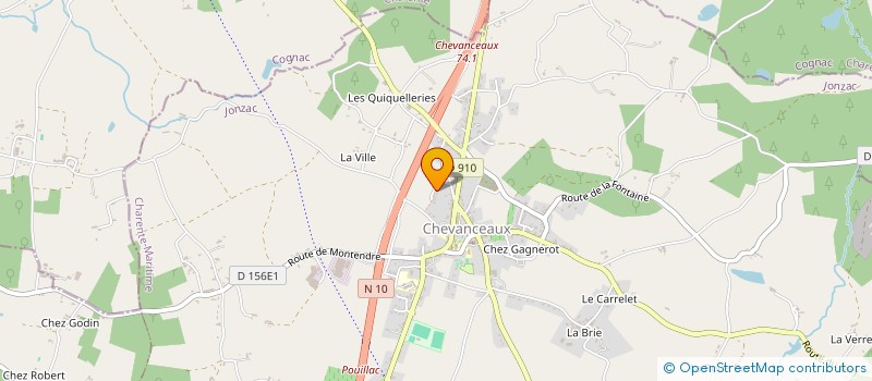 localisation de l'entreprise MADAME YANNICK BOURMAUD  MONTLIEU-LA-GARDE