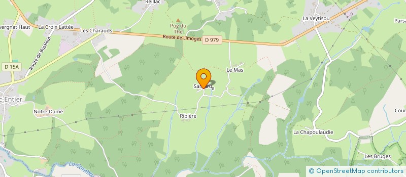 localisation de l'entreprise MADAME YANNICK GOUNY  NEUVIC-ENTIER