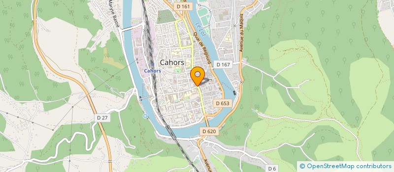 localisation de l'entreprise MADAME YANNICK LE DUFF  CAHORS