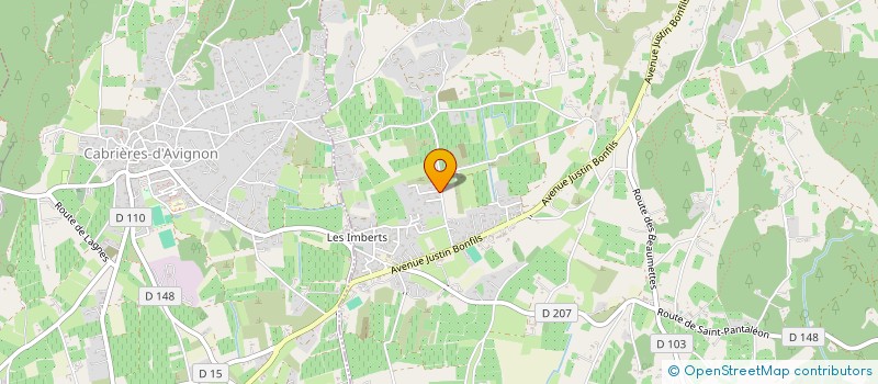 localisation de l'entreprise MADAME YANNICK LE GUEVEL  GORDES