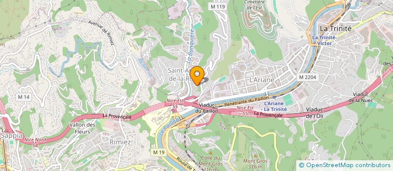 localisation de l'entreprise MADAME YANNICK MENCONI  SAINT-ANDRE-DE-LA-ROCHE