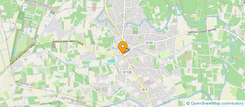 localisation de l'entreprise MADAME YANNICK PIANNE  AUBIGNAN