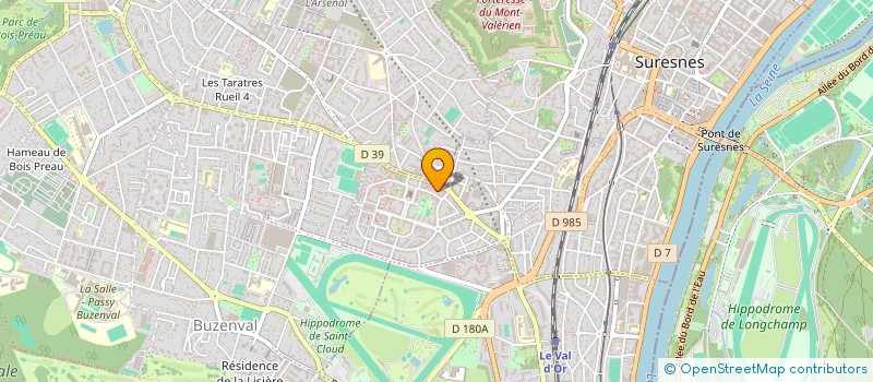 localisation de l'entreprise MADAME YANNICK THOMAS à SURESNES