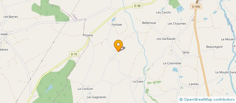 localisation de l'entreprise MADAME YANNICK TOUSSAINT DIT DUPONT à CLUIS