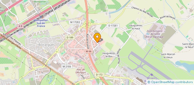 localisation de l'entreprise MADAME YANNICK VERGNE  MAUGUIO