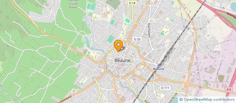 localisation de l'entreprise MADAME YANPING GONG à BEAUNE